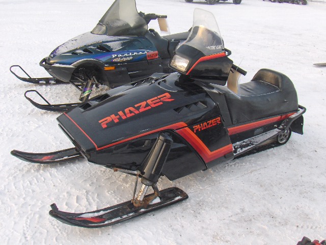 1986 YAMAHA 485 PHAZER 81H003433 snowmobile, owner started at time of ...