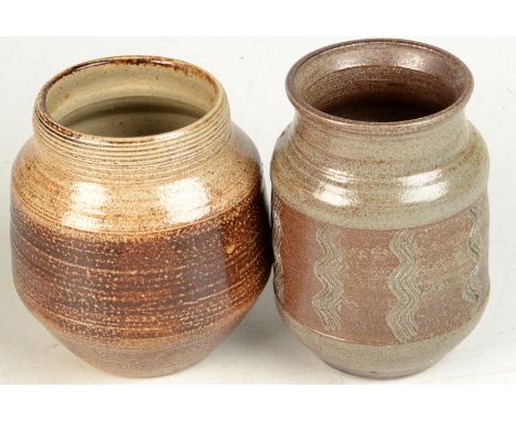 Four Celtic Pottery vases.