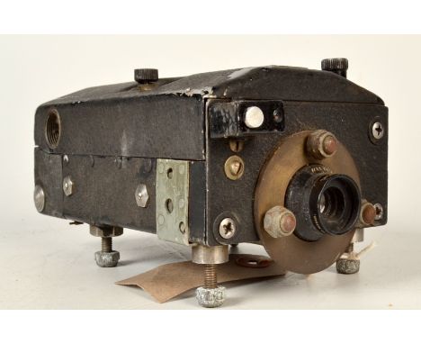 A Second World War aircraft camera with Taylor-Hobson lens.