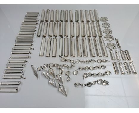 EXTRA LOT TO CATALOGUE
A large quantity of chandelier drops.