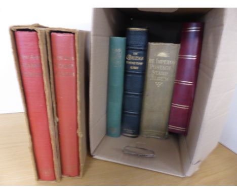 WORLD STAMP COLLECTIONS IN 6 VOLUMES MUCH VINTAGE ERA   5 hefty albums including Imperial Postage album which whilst largely 