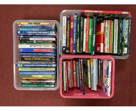 Football Books, including Back Page United, George Best, Fergie, World Cup 1990, Footballers Factfile:- Three Boxes.