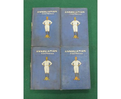 Association Football and The Men Who Made It by Alfred Gibson and William Pickford, four volumes printed by Caxton Publishing