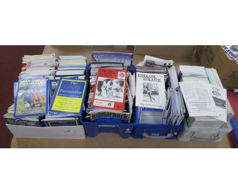 Scottish Programmes and Fanzines, Aberdeen, Hearts, Rangers, Celtic, The Celt, The Rangers Historian, Follow Follow, Scottish