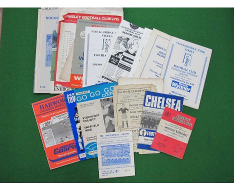 Sheffield Wednesday Away Programmes, 1987 Canada Tour at Olympic Team, Team Canada (both poor) at Metro Ford Kickers, 1984 at