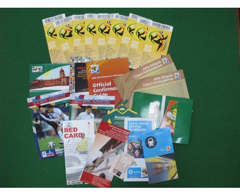 World Cup 2010 Tickets, England v. Algeria, Argentina v. Korea, Brazil v. Ivory Coast, Spain v. Honduras, Ghana v. Germany, C