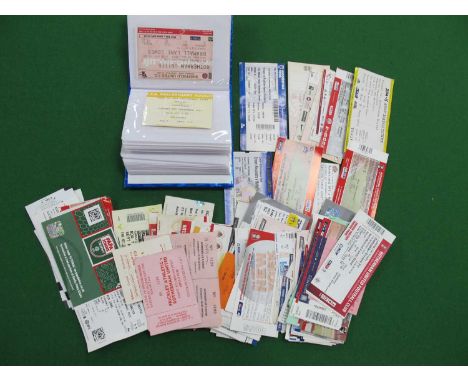 Rotherham United Tickets, 59-60 v. Aston Villa, 73-4 v. Hamilton (x 2), 85-6 at Frickley. F.A Cup, and many others.No Leicest