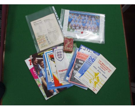 World Cup 1966 Tickets (3) at Hillsborough, Switzerland v Spain, Argentina, West Germany, Uruguay each single stamped with a 