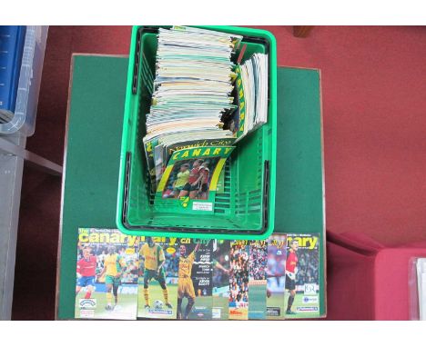 Norwich City Football Programmes, the majority being 1990s, 165 in total:- One Box.