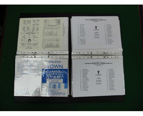 Sheffield Wednesday Academy Single Sheet Programmes, mainly 2000 and later, Home and Away Issues, at Sunderland 1966-7, 92-3,