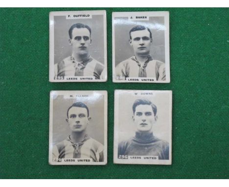 Pinnace Cards - Leeds United Numbers 293, 294, 295 and 296 (4).