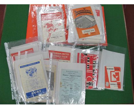 1963-64 Rotherham United Home &amp; Away Programmes, including Barnsley - Practice v. Leeds H &amp; A, League Cup at Grimsby,