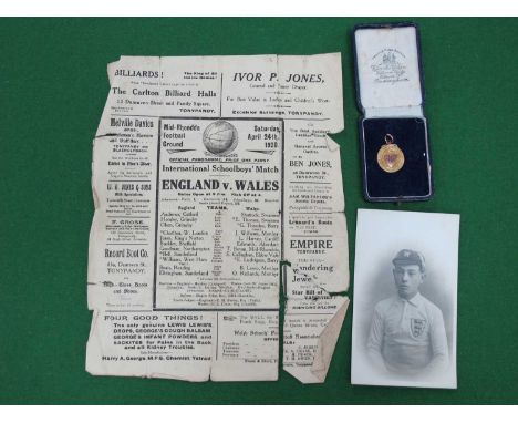 The Following Lots Were Once The Property of Walter Buckley, a Former English Professional Footballer, who made 194 football 