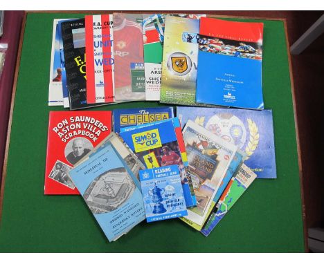 Sheffield Wednesday Away Programmes, including all 1966 FA Cup Games, 54 and 60 semi-finals, 93 final and replay, other club 