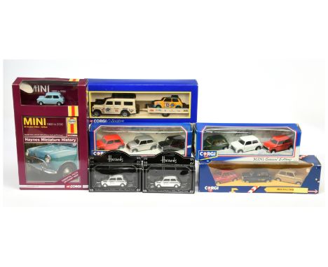 Corgi (1/36th) Mini Group Of To Include - 93715 Special editions, 93735 special editions, C18/1 Mini Racers, 60006 Land Rover