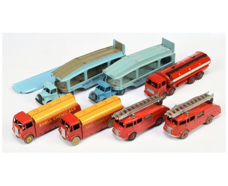 Dinky Toys&nbsp; Unboxed Group&nbsp; To Include AEC Monarch Thompson Tanker "Shell Chemicals" another but with "Limited", 2 X