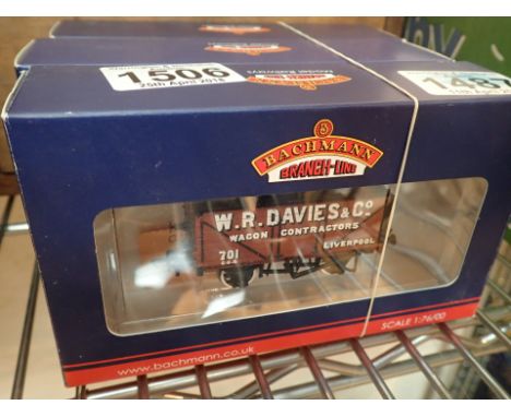 Bachmann Collectors Club year wagons consisting of 2009 2010 and 2011 year wagons all supplied in original boxes