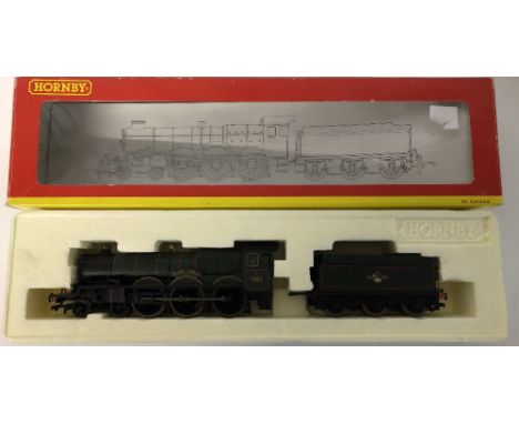 Hornby OO gauge BR Nunney Castle 4-6-0 steam locomotive in box CONDITION REPORT: Model Renamed with etched nameplates