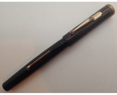 Swan fountain pen CONDITION REPORT: This item does not have its original cover. Ink sack has disintegrated due to age. No per