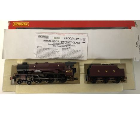 Hornby OO Gauge R2664 LMS 4-6-0 Royal Scot Class The Royal Scot steam locomotive DCC digital ready with original box and inst