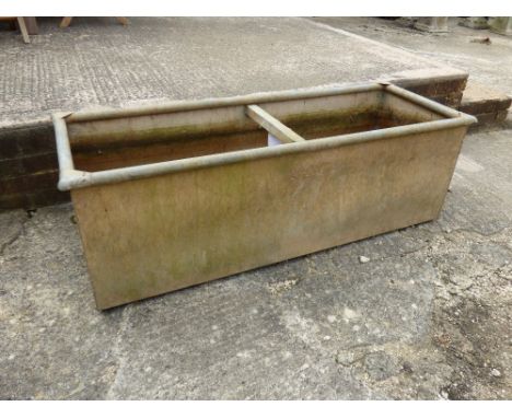 Metal water trough