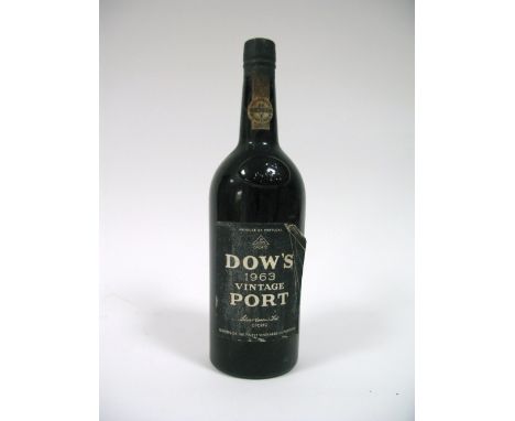 Port - Dow's 1963 Vintage Port.