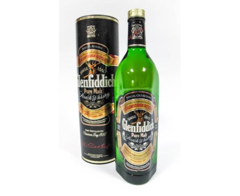 Whisky - Glenfiddich Single Malt Special Old Reserve Scotch Whisky, 1 litre bottle, boxed.