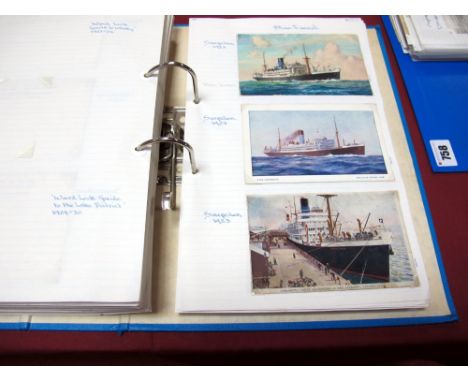 The following sixteen lots are a significant single owner collection of late XIX to mid XX Century picture postcards chronicl