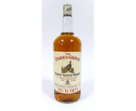 Whisky - The Famous Grouse Finest Scotch Whisky, 1.13litre bottle.