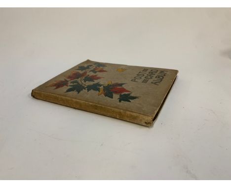 POSTCARDS. An Attractive vintage album containing mostly vintage, mostly early (unused) 20th C. cards. UK locations (e.g. New