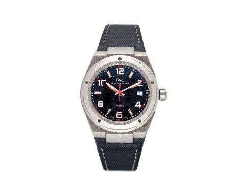 IWC, Ingenieur for Mercedes AMG, ref. 3227, a titanium wristwatch, no. 3132048, circa 2000, automatic movement, 28 jewels, ad