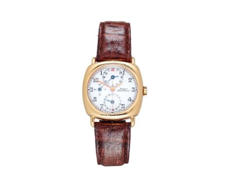 Dubey & Schaldenbrand, Diplomatic, an 18 carat gold wristwatch, circa 2000, automatic movement, 21 jewels, cal. ETA 2892-A2, 