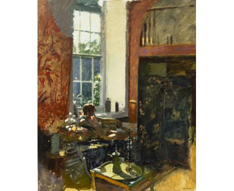 KEN HOWARD (1932 - 2022)  Early Morning Light, Mowehole Oil on canvas, 120 x 100cm  SignedExhibited: London, Royal Academy Su