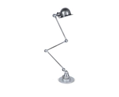 JIELD&Eacute; A three arm Jield&eacute; floor lamp. With maker's label. France, c.1960. 151cm(h)