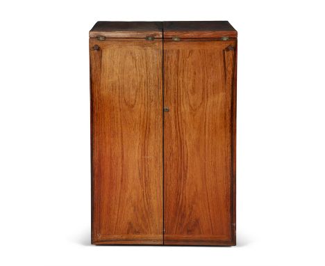 DRINKS CABINET A rosewood drink's cabinet/bar with fitted interior. Denmark, c.1950. 60 x 45 x 90cm(h)