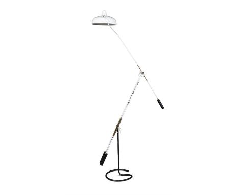 ARREDOLUCE A counter-balance floor light by Arredoluce. With maker&rsquo;s stamp. Italy, c.1960. 230cm(h)
