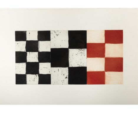 SEAN SCULLY (B.1945)Ravel 5Etching, 29 x 58cmEdition 10/24Signed, inscribed and dated (19)'96