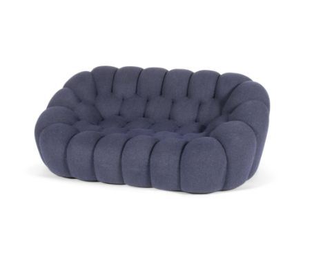 SACHA LAKIC (B.1964) A 'Bubble' sofa by Sacha Lakic for Roche Bobois. With maker's label. 190 x 123 x 80cm(h)