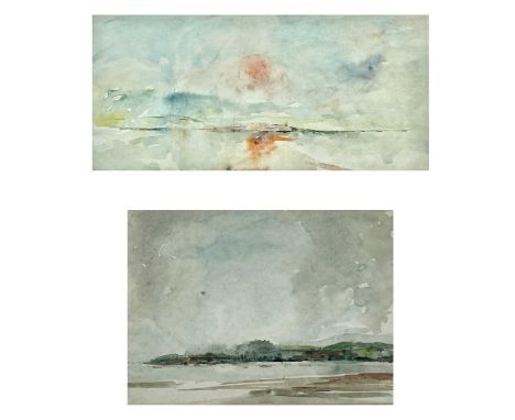 Clifford FISHWICK (1923-1997)Two coastal watercoloursEach signed18.5 x 25cm13.5 x 28.5cmThe Personal Collection of Jonathan G