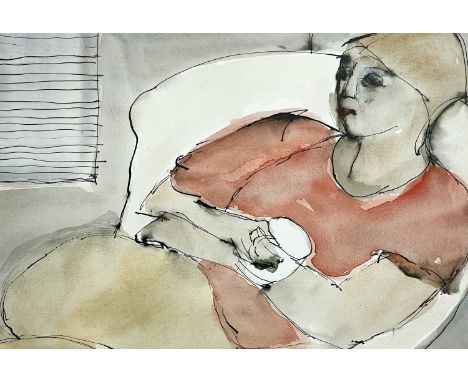 John EMANUEL (1930)Reclining FigureWatercolourSigned36 x 54cmThe Personal Collection of Jonathan Grimble Part IIJonathan Grim