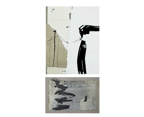 Carole MCDOWALL (1944) (Two works)Breaking PointMixed media/collageSigned and inscribed to verso27 x 21cmRilletMixed mediaSig