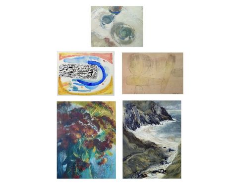 Six contemporary original works -Ian Dunlop, Elizabeth Hunter, Averil Gilkes and three Sarah Bee. (6)  Condition report: Thes