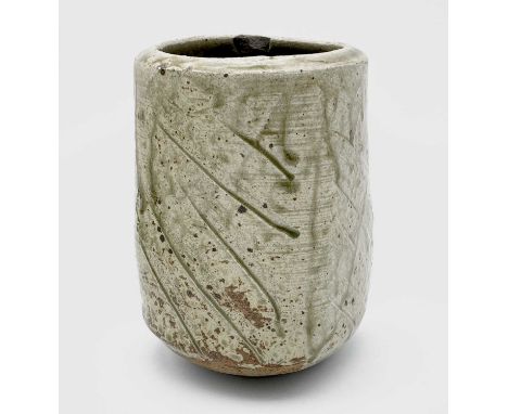 Janet LEACH (1918-1997)A stoneware vessel with celadon glazeImpressed personal and Leach Pottery, St Ives marksHeight 15cmThe