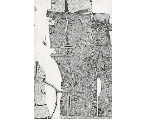 HORST JANSSEN 1929 - Hamburg - 1995: Fischmund. Radierung mit Aquatinta 1957. Brockstedt R 10. - Expl. 37/50 der Auflage bei 