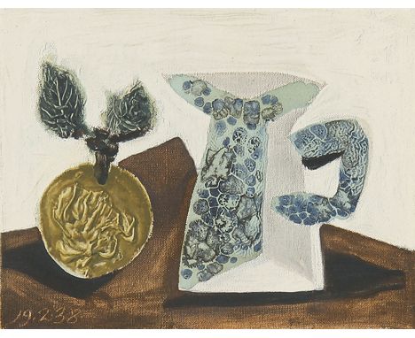 PABLO PICASSO Malaga 1881 - 1973 Mougins: Le Pot bleu. Farblithographie nach einem 1938 entstandenen Gemälde Picassos zu Jaim