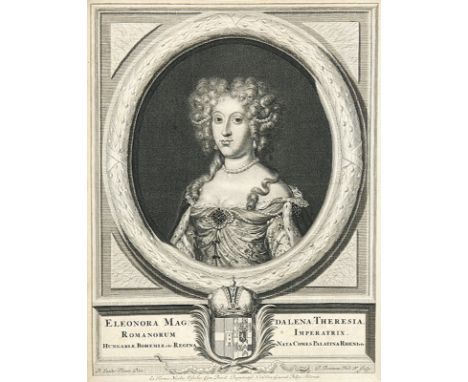 VARIA - PORTRÄTS: Eleonore Magdalena Theresia von Pfalz-Neuburg, Kaiserin des Hl. Römischen Reiches und weitere Persönlichkei