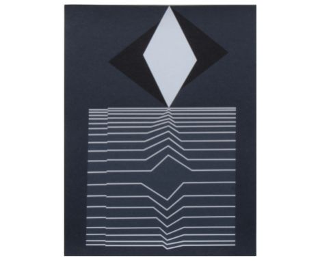 Victor Vasarely, Naissances II, screenprint, signed and numbered in pencil 404/650, 29cm x 20.5cm.