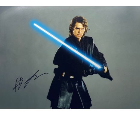 Star Wars - Hayden Christensen - autographed 16x12" colour photograph from the franchise, signed in black ink to a light area