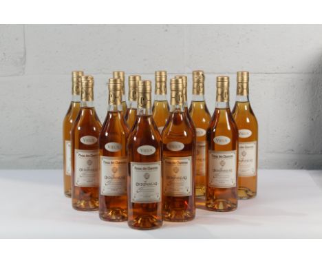 Twelve Pineau Des Charentes Ordonneau Blanc Vieux Cognac 12 x 750ml.