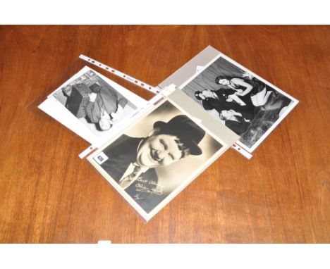 A collection of American photographs and portrait stills, of Stan Laurel & Oliver Hardy, to include: Roach Studios portrait o